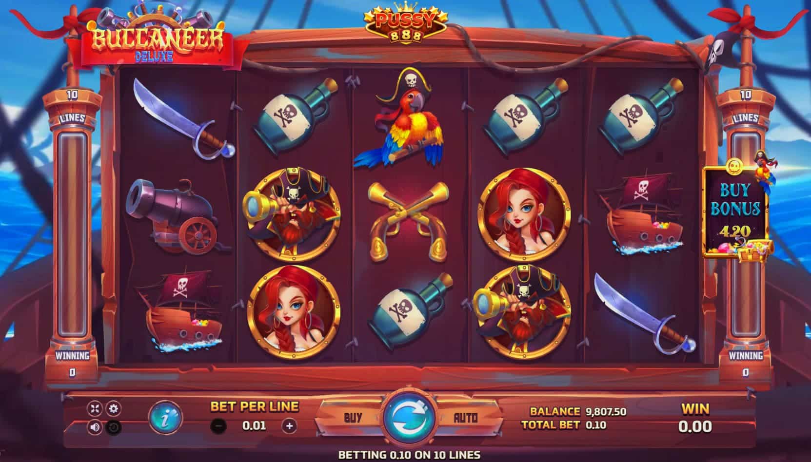 buccaneer deluxe slot เว็บสล็อต